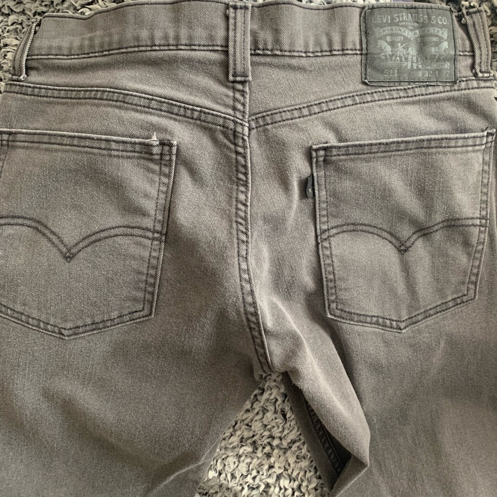 Straight leg jeans
